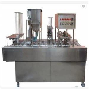 מכונת איטום למילוי כוס קפה רוטרי