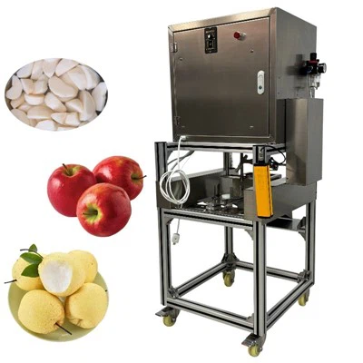 מכונת קילוף והסרת ליבות תפוחים