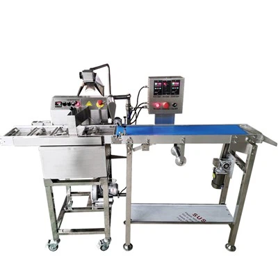 מכונת ציפוי שוקולד אוטומטית