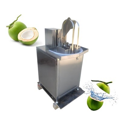 קוקוס חצי חיתוך מים מכונה