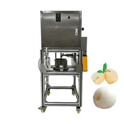 מכונת קילוף והסרת ליבות אפרסק אגס