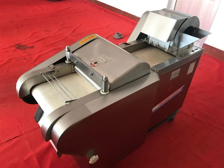 Vegetable Cutting Cucumber Okra Slicing Machine factory
